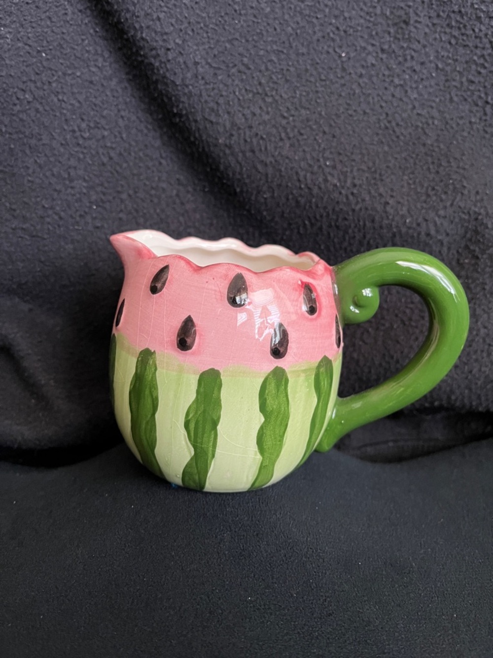 Watermelon Ceramic Creamer